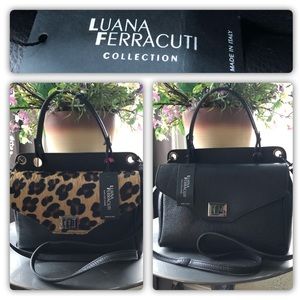 Luana Ferracuti Women’s Two Side Satchel Handbag